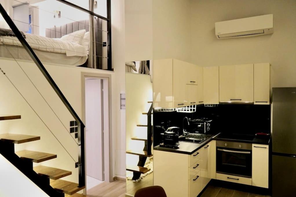 Cosy Loft Apartment Patras Exterior photo